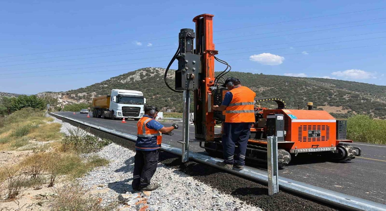 Muğlada yol güvenliği için 36 Milyon TLlik yatırım