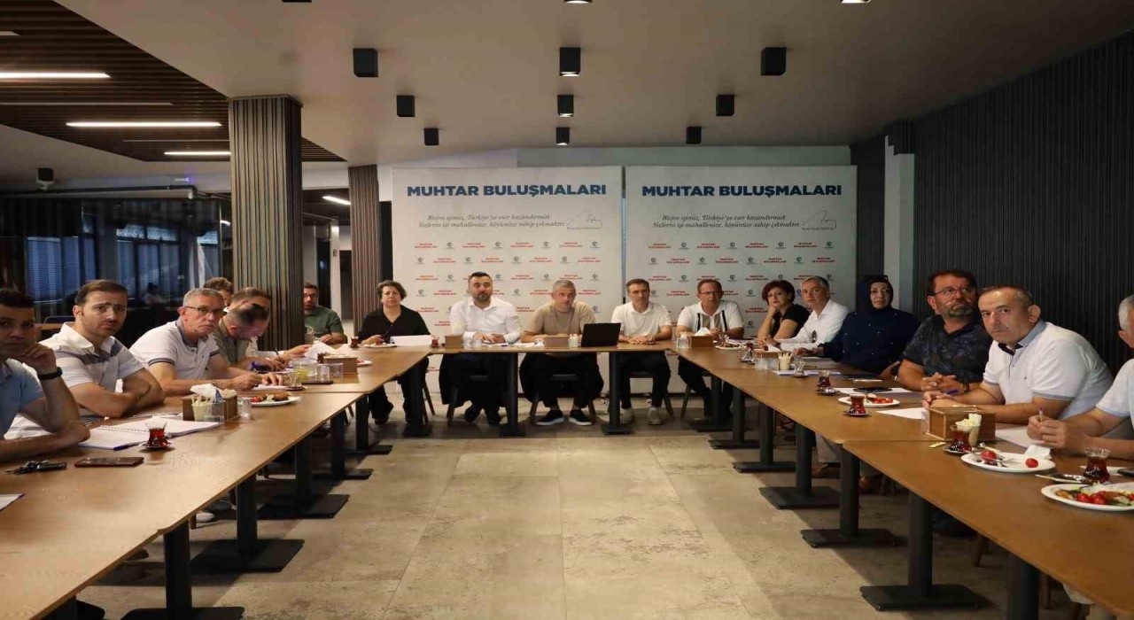Muhtarların talepleri karşılık buldu