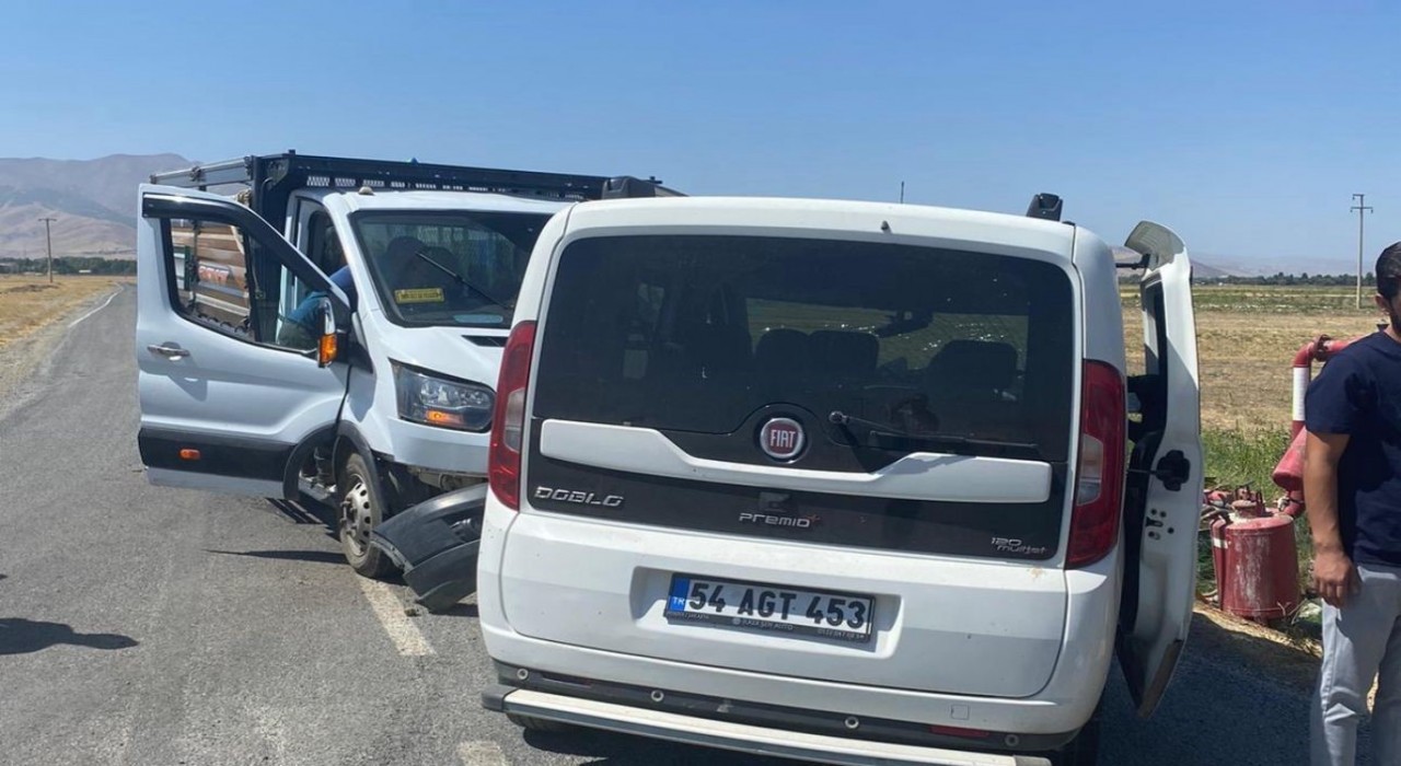 Muşta trafik kazası: 1 yaralı