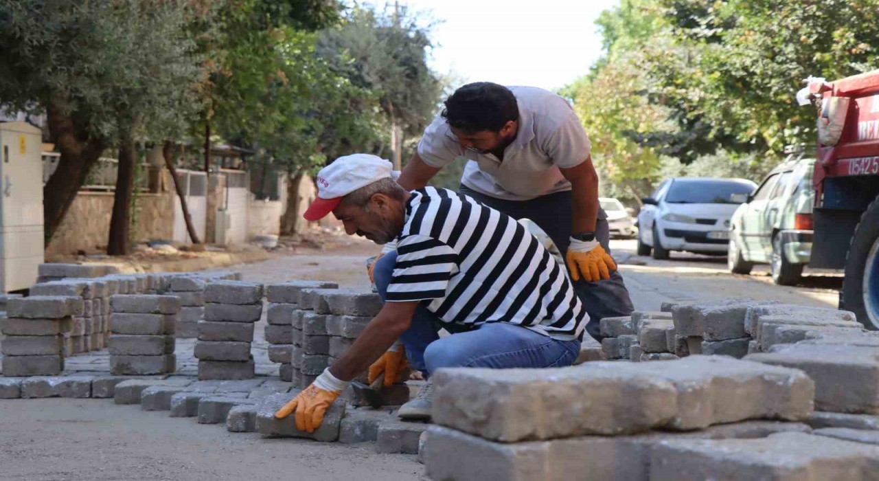 Nazilli Belediyesi altyapı sonrası deforme olan yolları yeniliyor