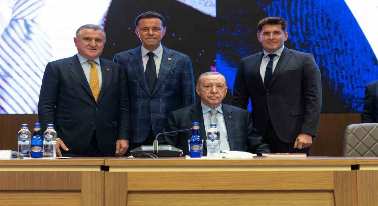 Nebi Hatipoğlu ve Jeyap Heper, Cumhurbaşkanı Erdoğanı ziyaret etti