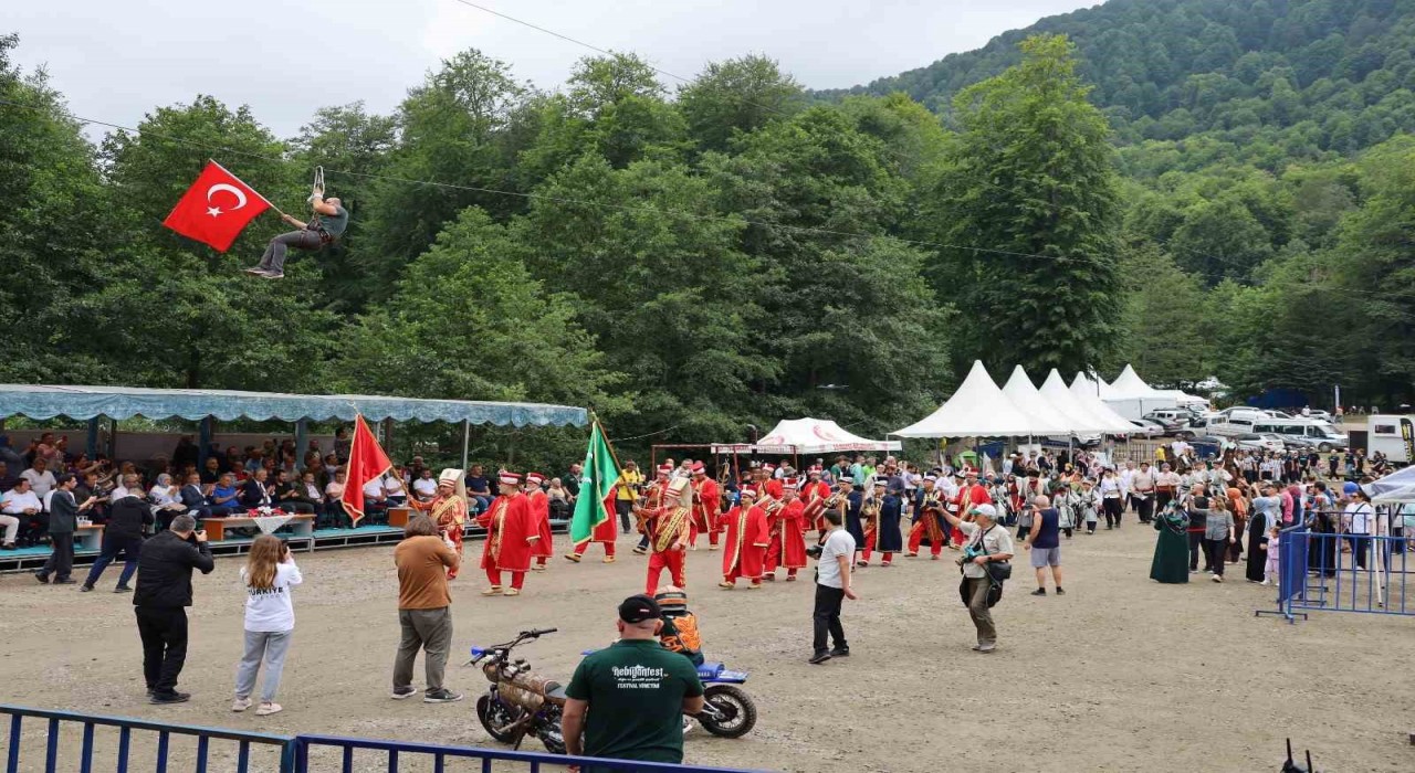 Nebiyanda doğa, spor ve heyecan bir arada yaşandı