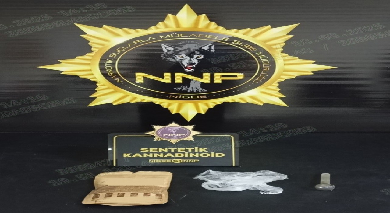 Niğdede narkotik operasyonunda 2 kişi tutuklandı