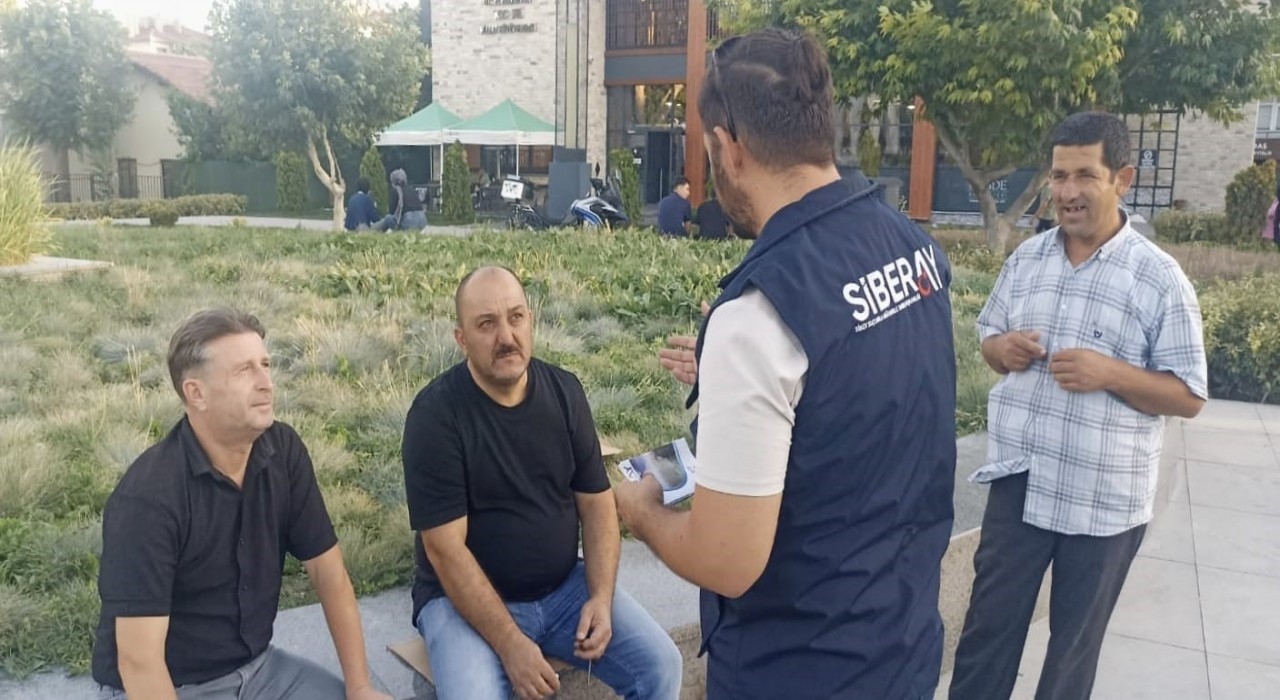 Niğdede SİBERAY kapsamında bilgilendirme yapıldı