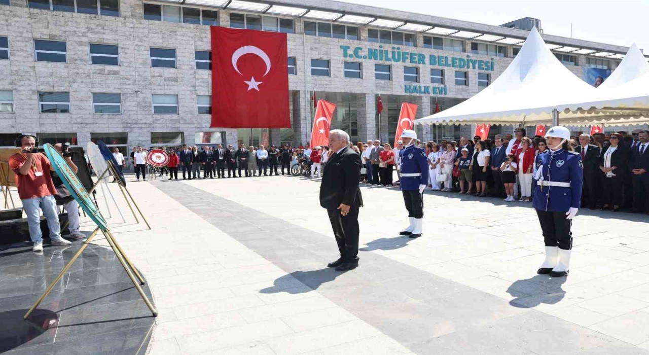 Nilüferde Zafer Bayramının 103üncü yılı kutlandı