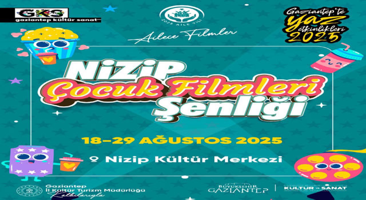 Nizip’te Çocuk Filmleri Şenliği Başlıyor