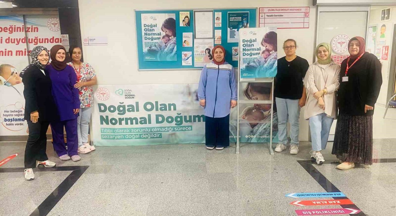 Normal doğum teşvik ediliyor