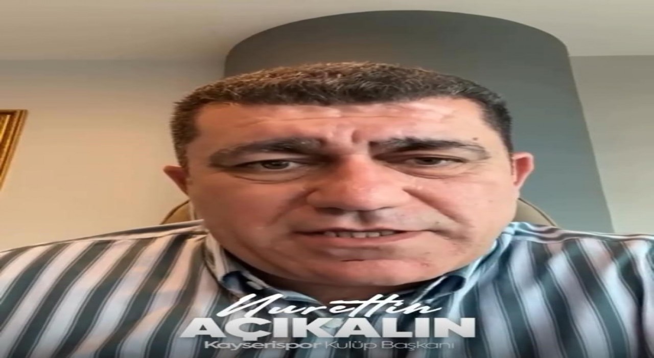 Nurettin Açıkalın: Transfer tahtamızı resmen açtık