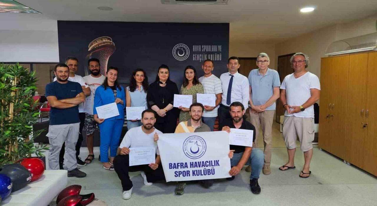 OKA Desteğiyle Bafrada alternatif turizm güçleniyor: Yeni yamaç paraşütü pilotları yetişti