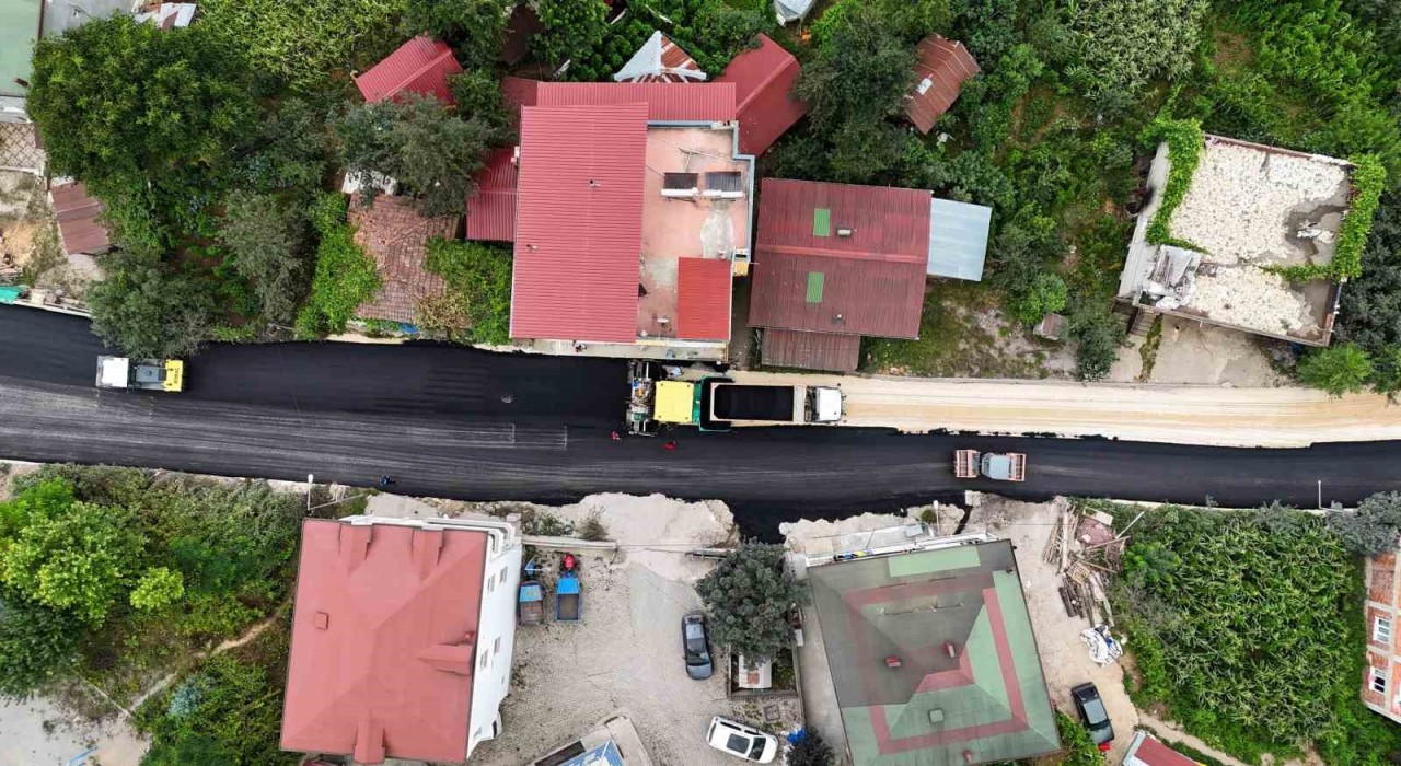 Orduda asfalt çalışmaları devam ediyor