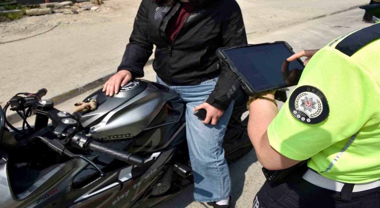 Orduda bir haftada 17 binden fazla araç ve sürücüsü denetlendi