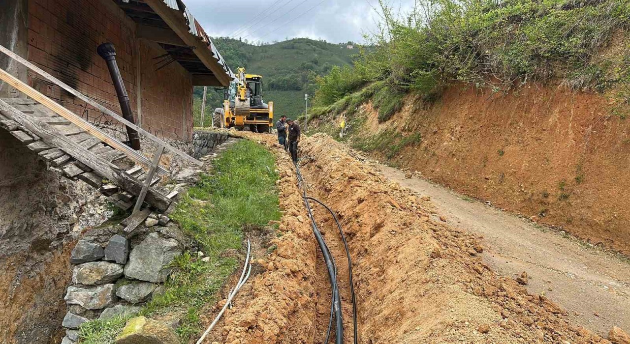 Orduda içme suyu altyapısı güçlendiriliyor