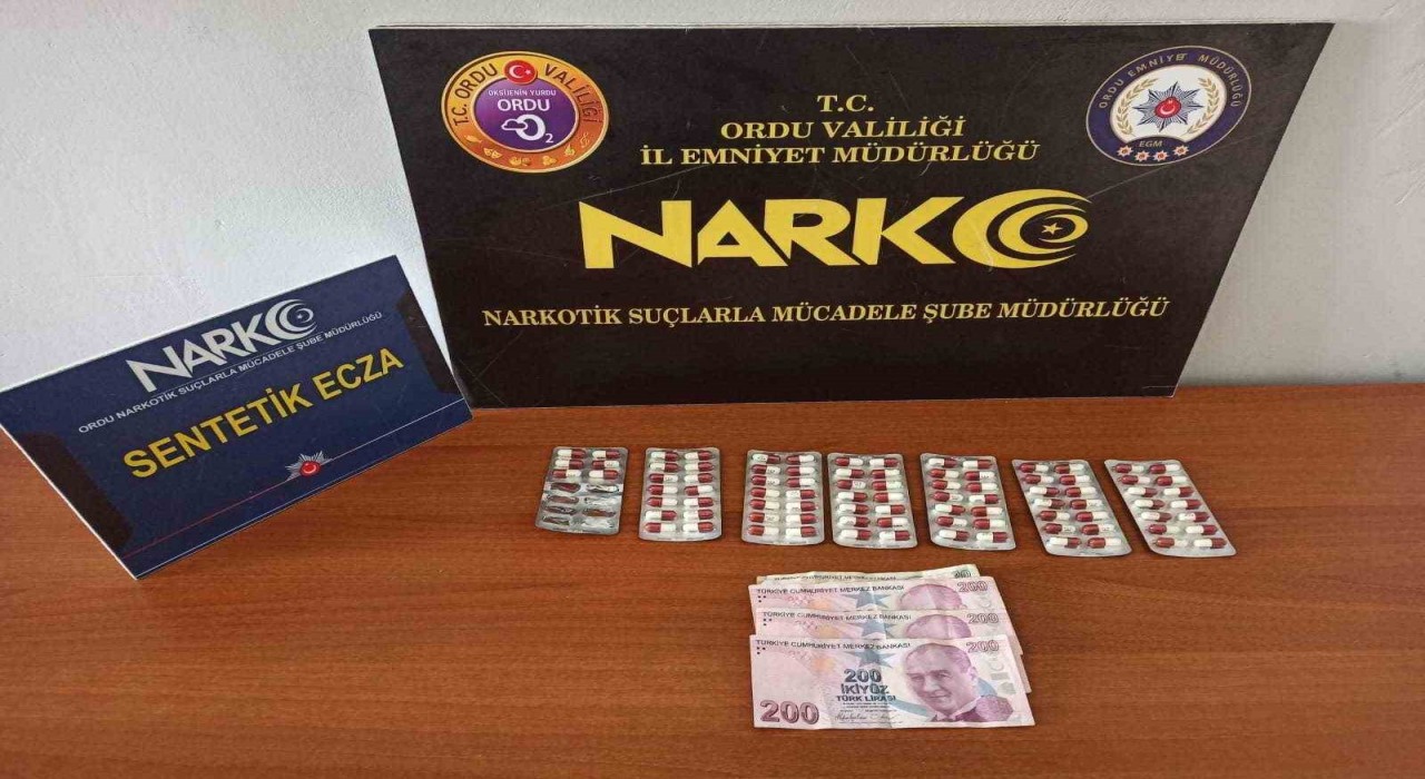 Orduda uyuşturucu operasyonlarında 3 tutuklama