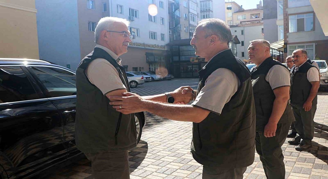 Orman Genel Müdürü Karacabey Eskişehire geldi