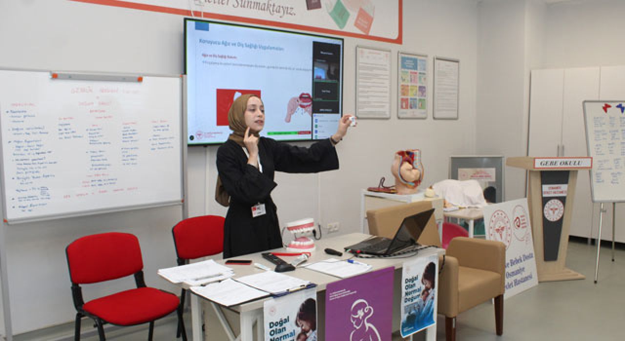 Osmaniye Devlet Hastanesi'nde Gebe Okulu Eğitimleri Devam Ediyor