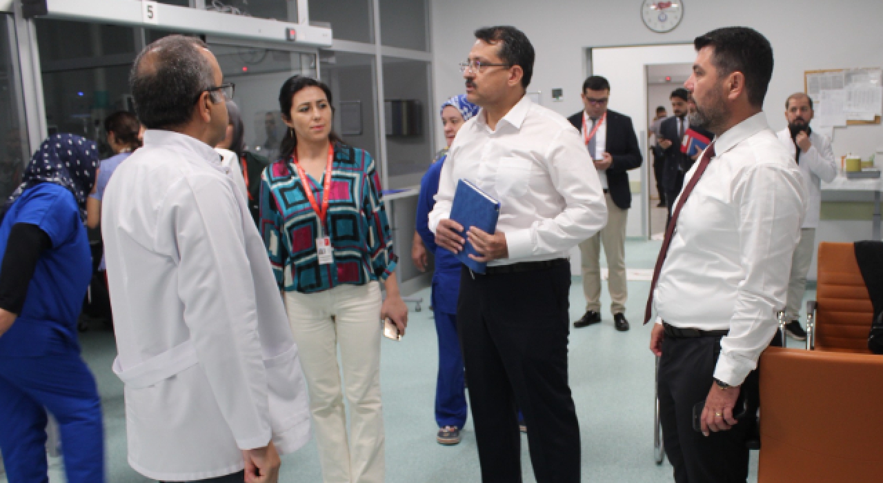 Osmaniye Devlet Hastanesi’nde Yeni Birimler İncelendi