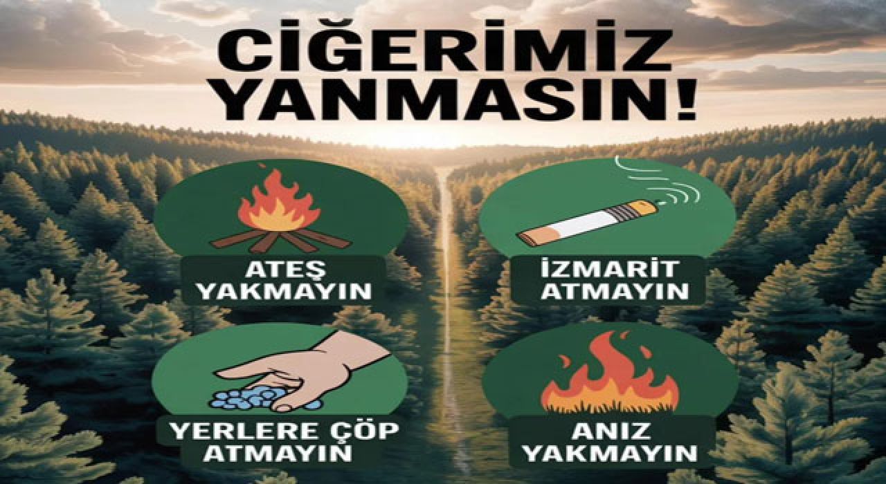Osmaniye Emniyeti Uyardı: “Bir Kıvılcım, Bir Ormanı Yok Edebilir!”