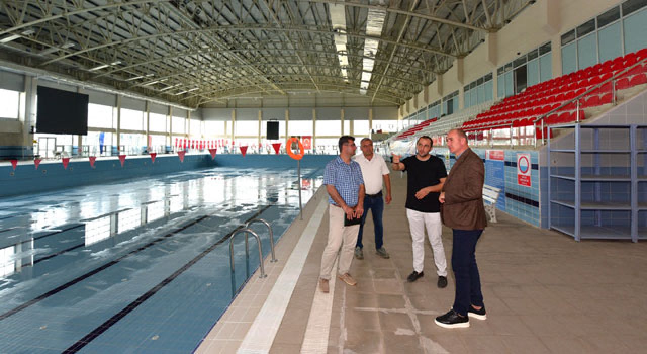 Osmaniye Olimpik Kapalı Yüzme Havuzu Yenileniyor