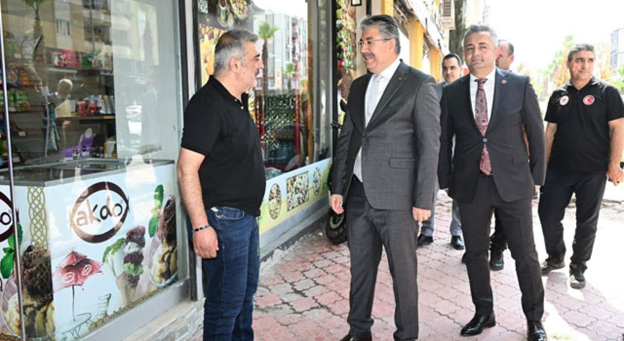 Osmaniye Valisi Dr. Erdinç Yılmaz’dan Esnaf Ziyareti