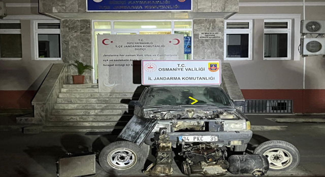 Osmaniye’de Çalınan Otomobil Kahramanmaraş’ta Bulundu