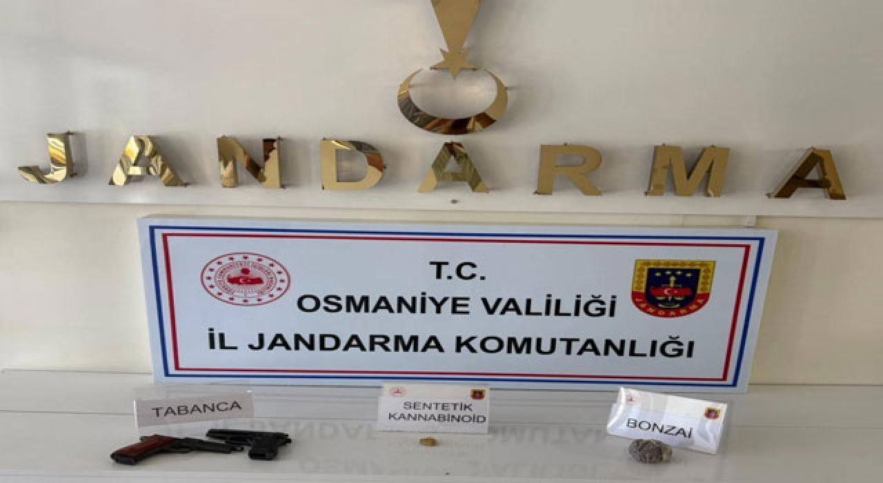 Osmaniye’de Jandarma Operasyonları: Silah ve Uyuşturucu Ele Geçirildi