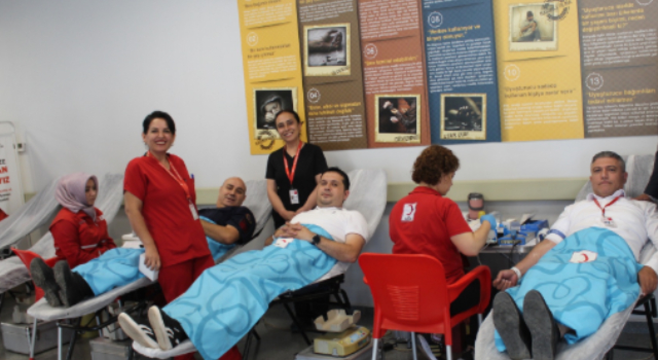 Osmaniye’de Kızılay iş birliğiyle kan bağışı kampanyası