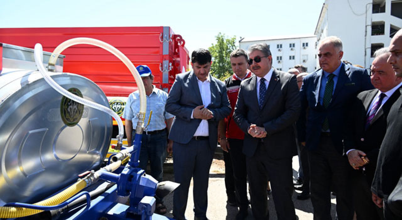 Osmaniye’de Üreticilere 50 Römork ve 30 Sulama Tankeri Dağıtıldı