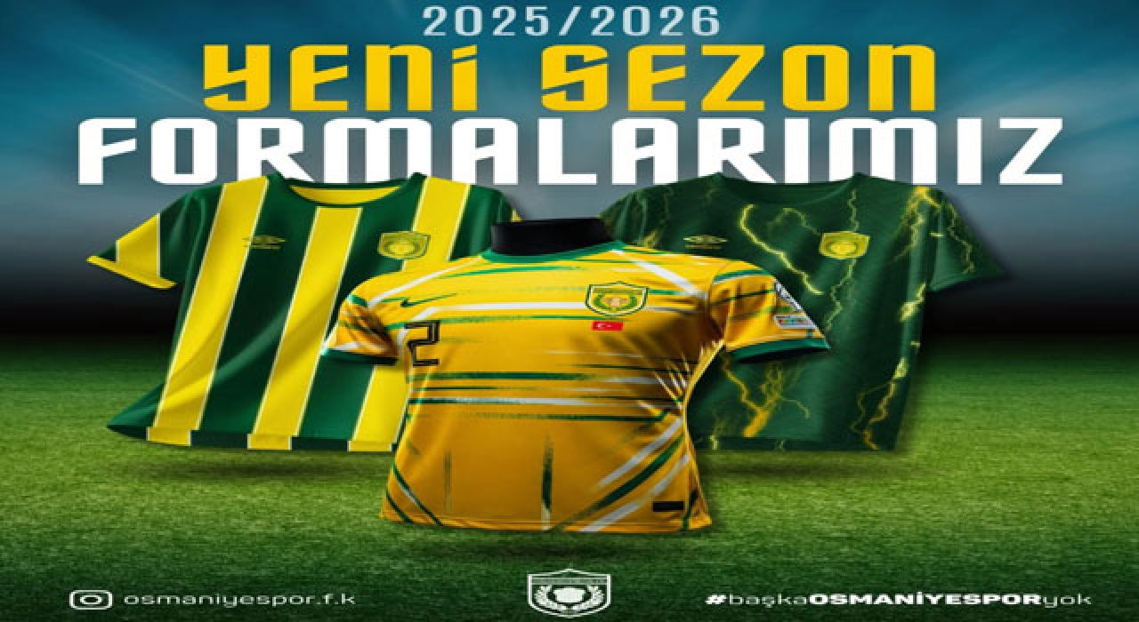 Osmaniyespor FK’nın Yeni Sezon Formaları Taraftar Oylarıyla Belirlendi