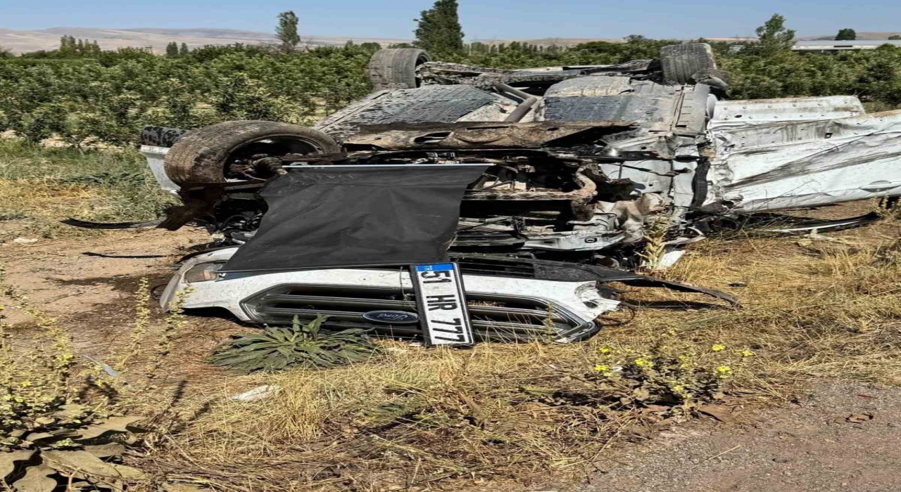 Kayseri Yahyalı’da Trafik Kazası: 1 Ölü, 7 Yaralı
