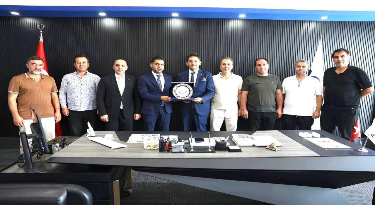 Özakalın ve Oraldan ASKONa ziyaret