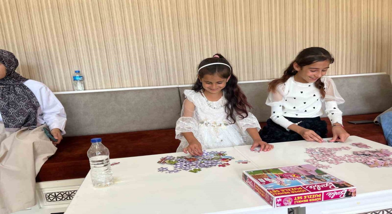 Patnosta ailesinin desteğine ihtiyaç duyan çocuklara moral etkinliği