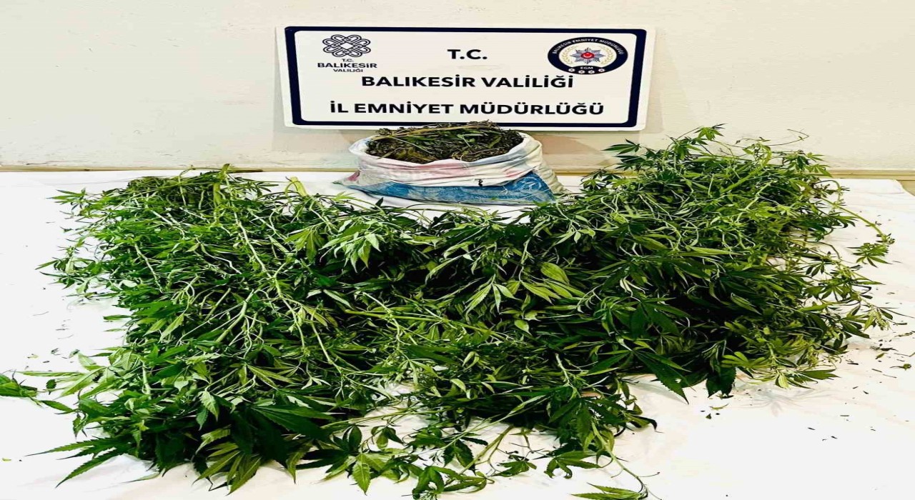 Polis ekiplerinden Gönende uyuşturucu operasyonu