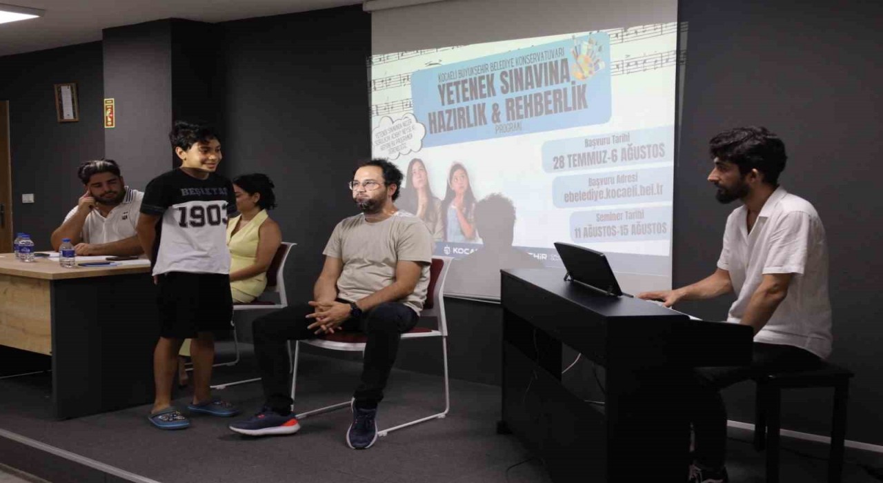 Rehberlik semineri tamam, sıra yetenek sınavında