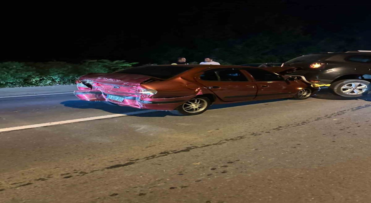 Rizede zincirleme kaza: 5 yaralı