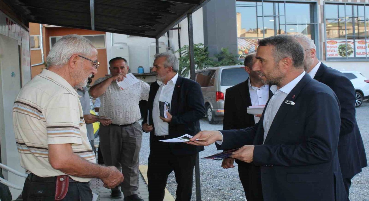 Saadet Partisinden Develiye ziyaret