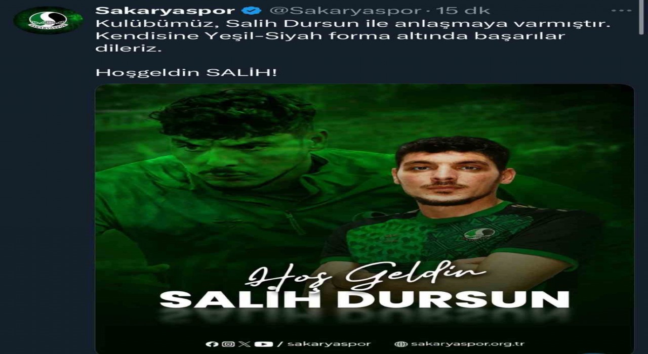 Sakaryaspor, Salih Dursun ve Umechi Akuazaokuyu kadrosuna kattı