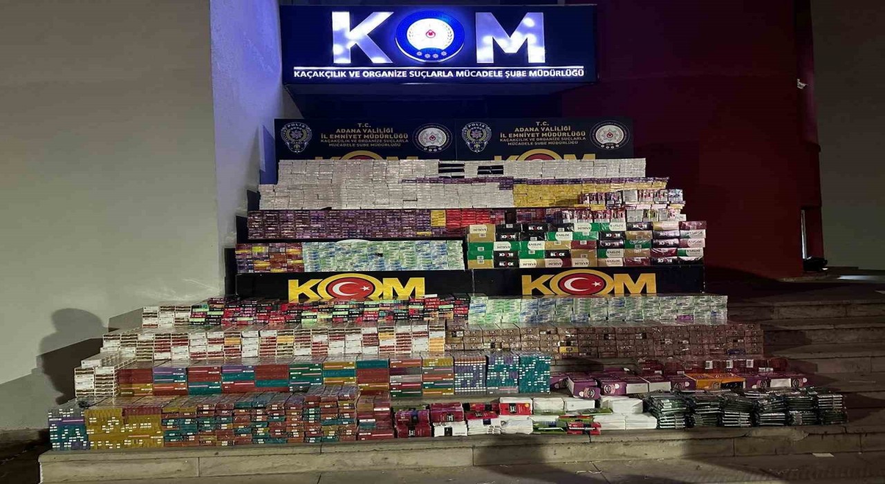 Saman yüklü tırdan 3 milyon TLlik gümrük kaçağı sigara çıktı