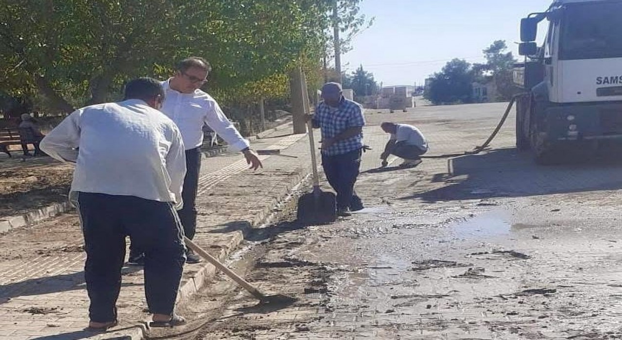 Samsatta kış hazırlıkları başladı