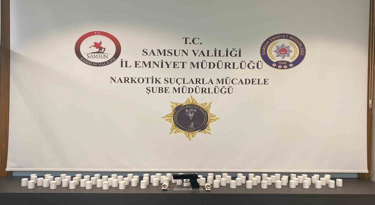 Samsunda 5 bin adet sentetik ecza ele geçirildi