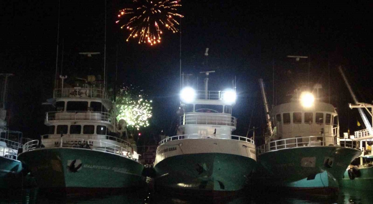 Samsunda balıkçılar Vira Bismillah dedi