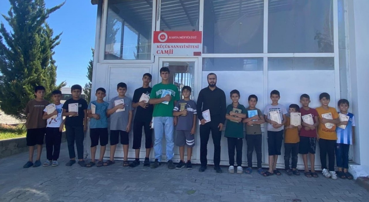 Sanayi çıraklarına atölyelerde Kuran eğitimi