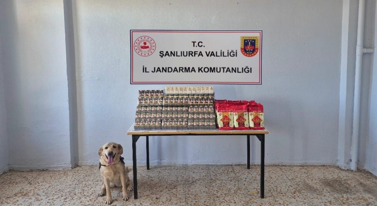 Şanlıurfada gümrük kaçağı malzeme ele geçirildi