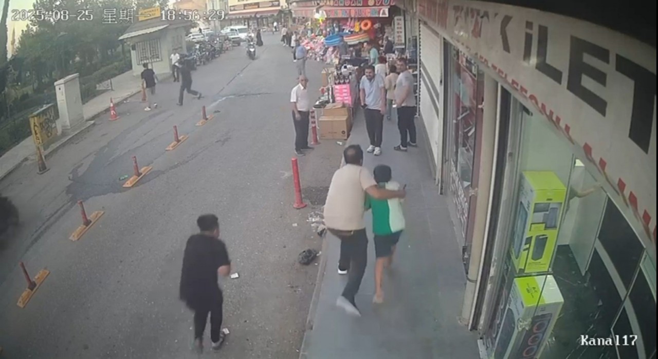 Şanlıurfada otele silahlı saldırı anları kameraya yansıdı