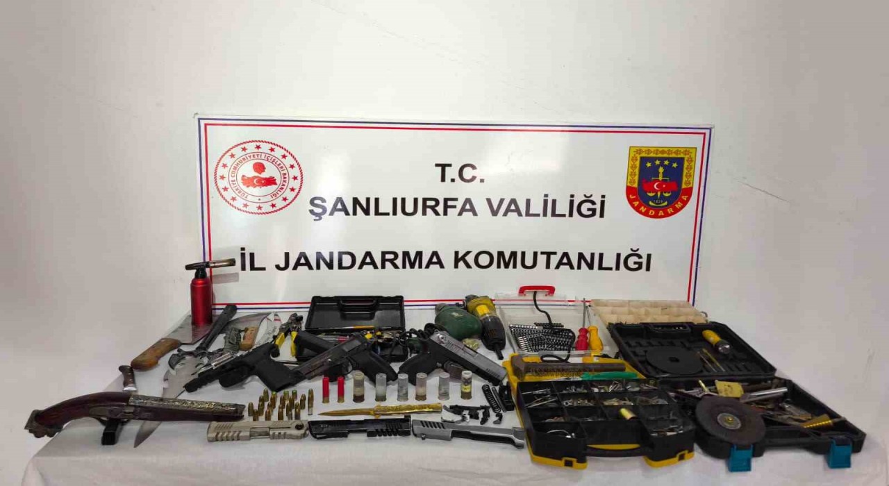 Şanlıurfada silah kaçakçılığı operasyonu: 2 gözaltı