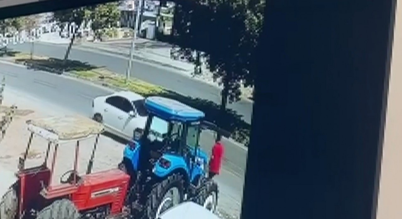 Şanlıurfada silahlı saldırı kamerada