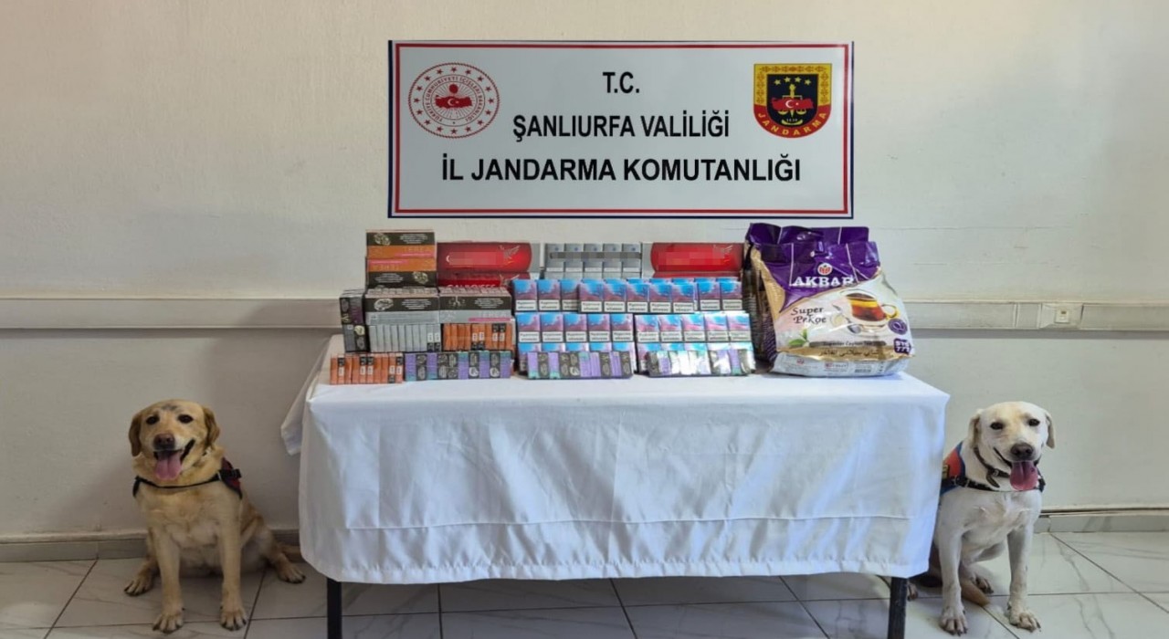 Şanlıurfada tütün ve alkol kaçakçılarına darbe