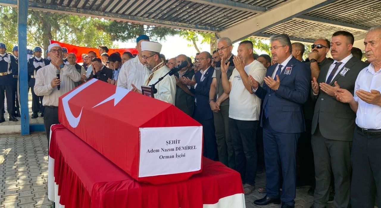 Şehit Orman Personeli Son Yolculuğuna Uğurlandı