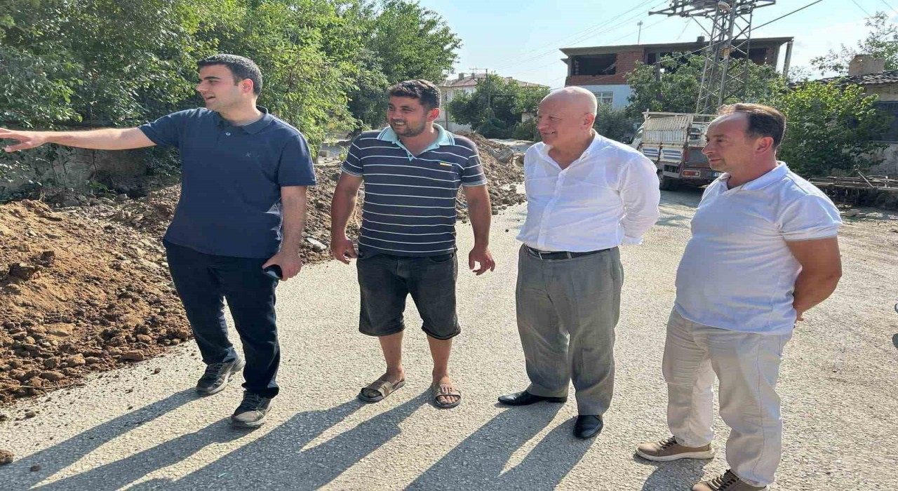 Selçik Köyünün içme suyu hattı yenileniyor