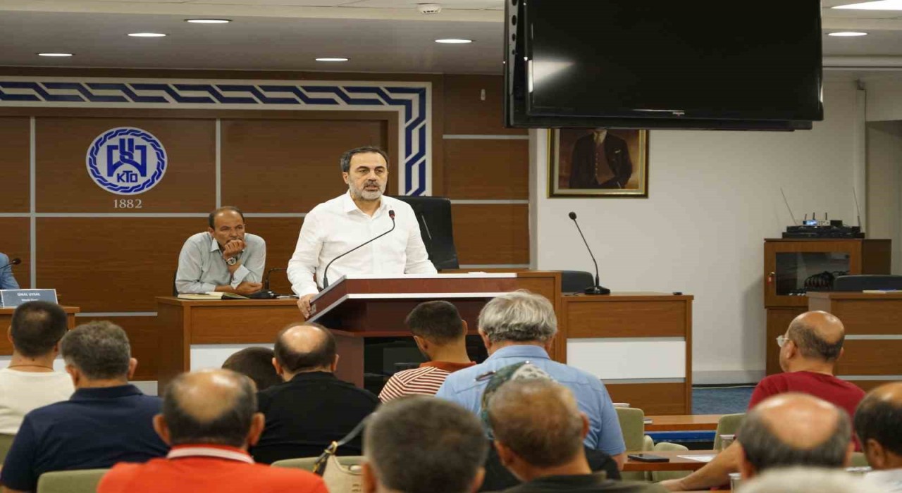 Selçuk Öztürk: Konyanın lojistik avantajını değerlendirme gayretindeyiz