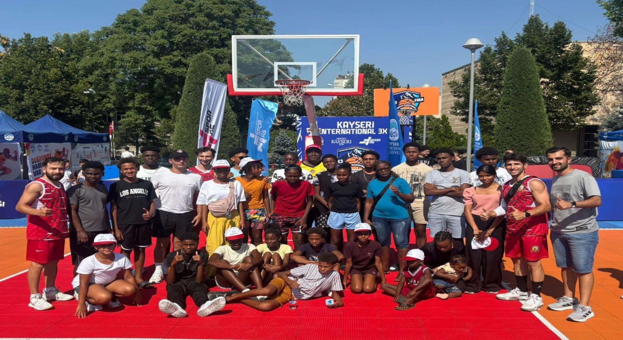 Seyşellerden Kayseriye uzanan basketbol sevgisi